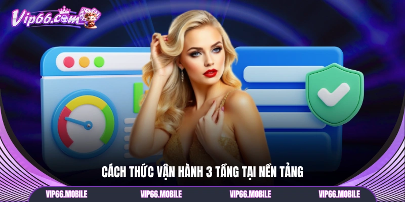 Cách thức vận hành 3 tầng tại nền tảng