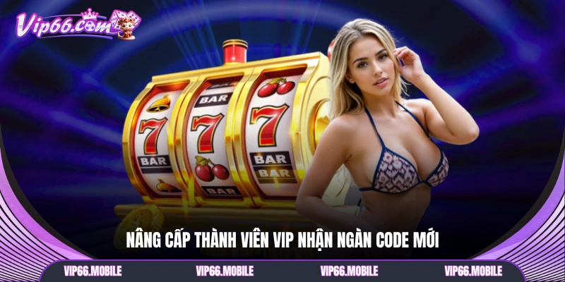 Nâng cấp thành viên VIP nhận ngàn code mới